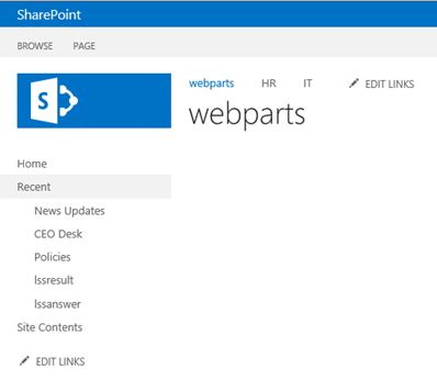 Create a team site in SharePoint